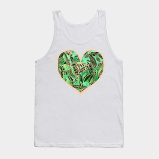 GREEN LEAVES Tank Top